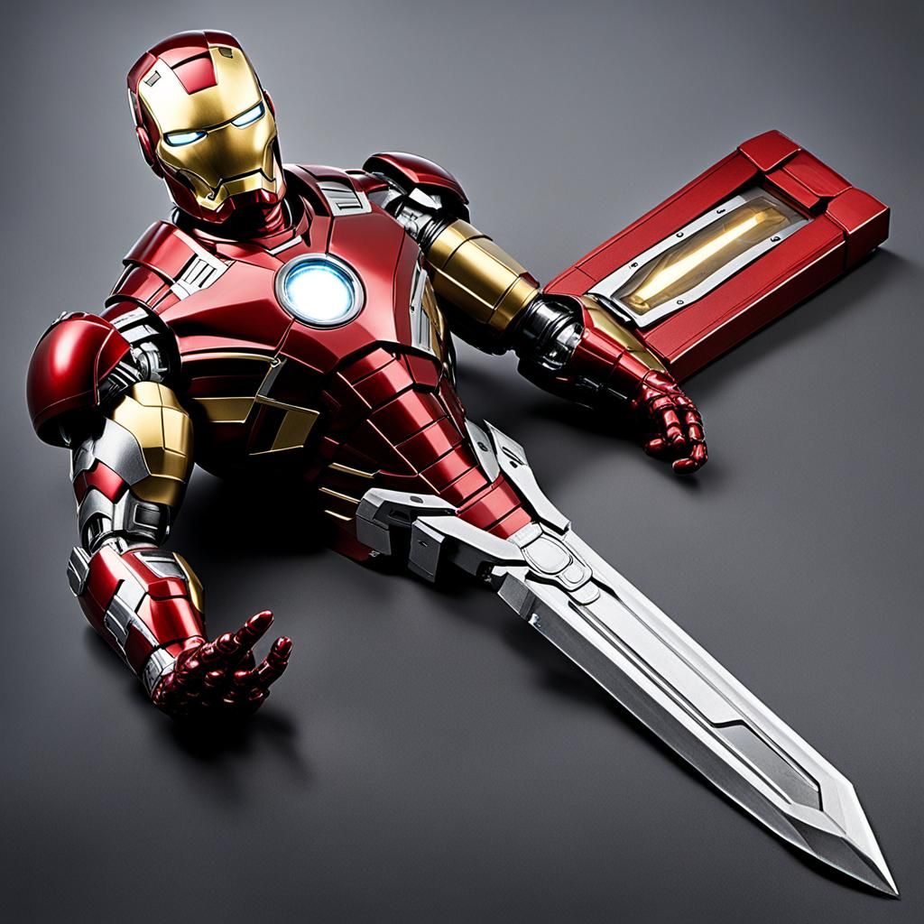 Iron man paper knife