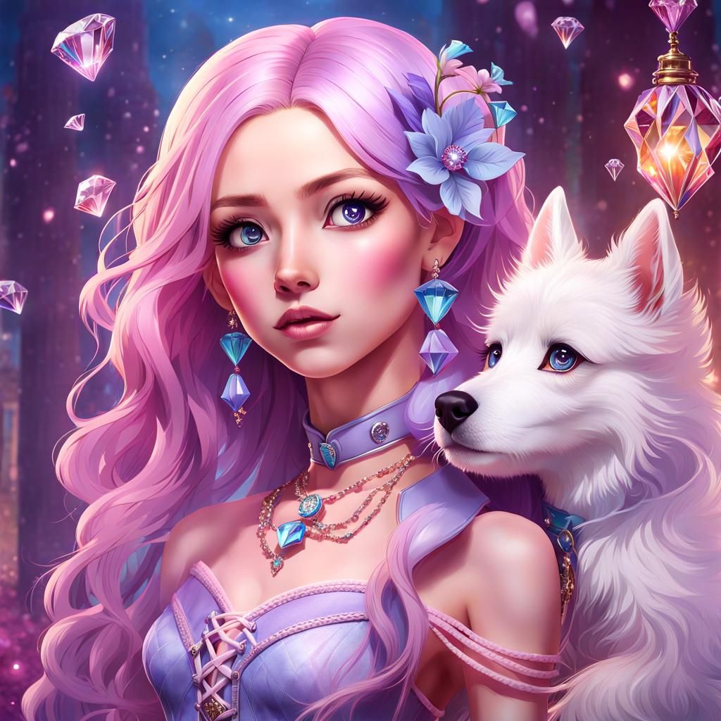 Pastel Amethyst Princess