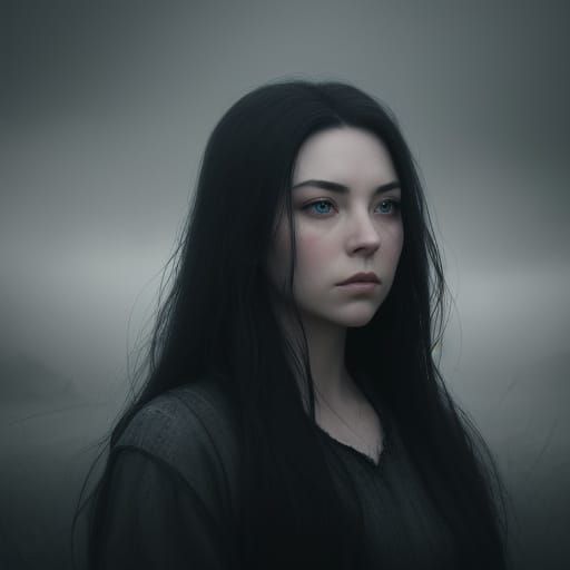 Mysterious Amy Lee in Ethereal Haze