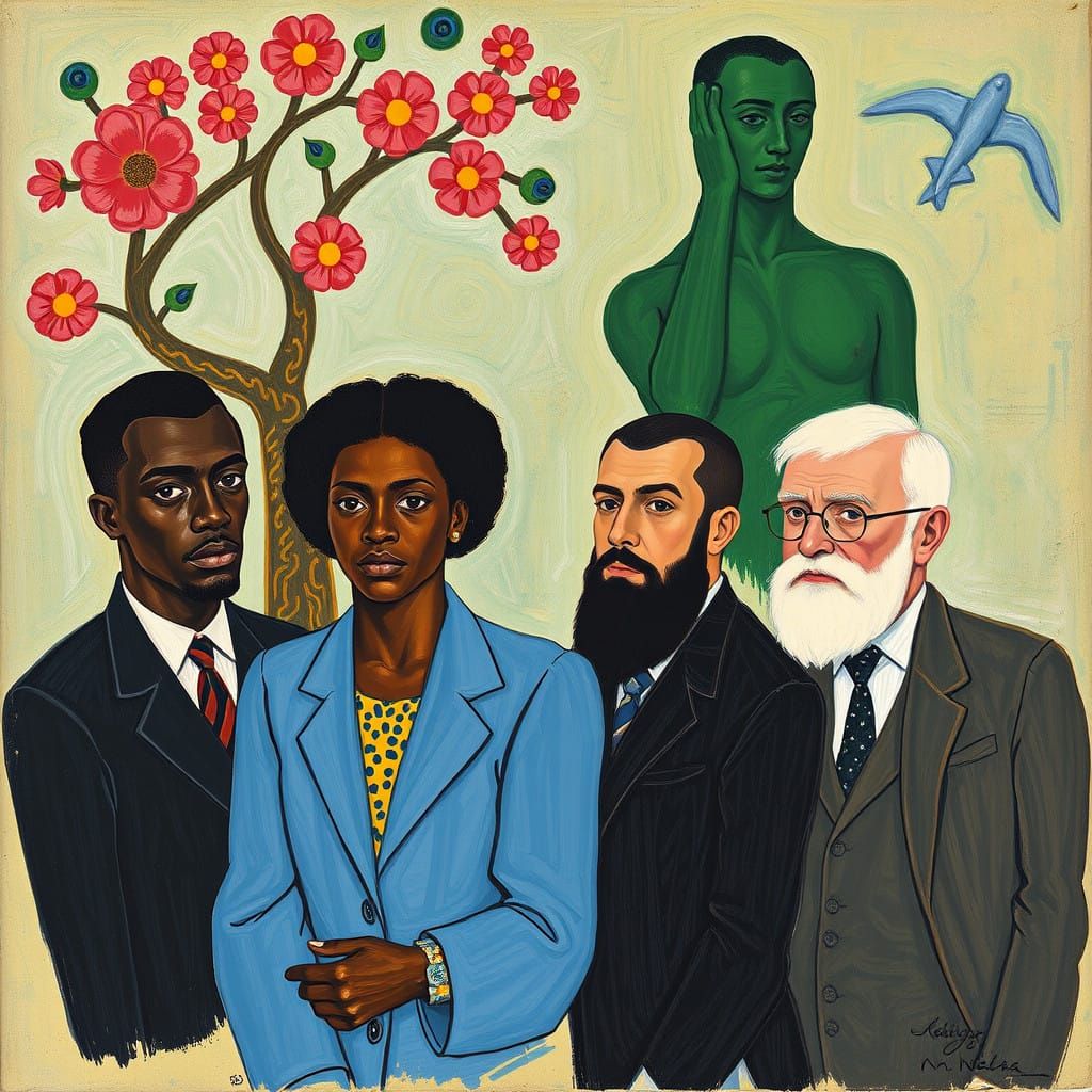 Influential Artists of the 20th Century Unite in Vibrant Col...