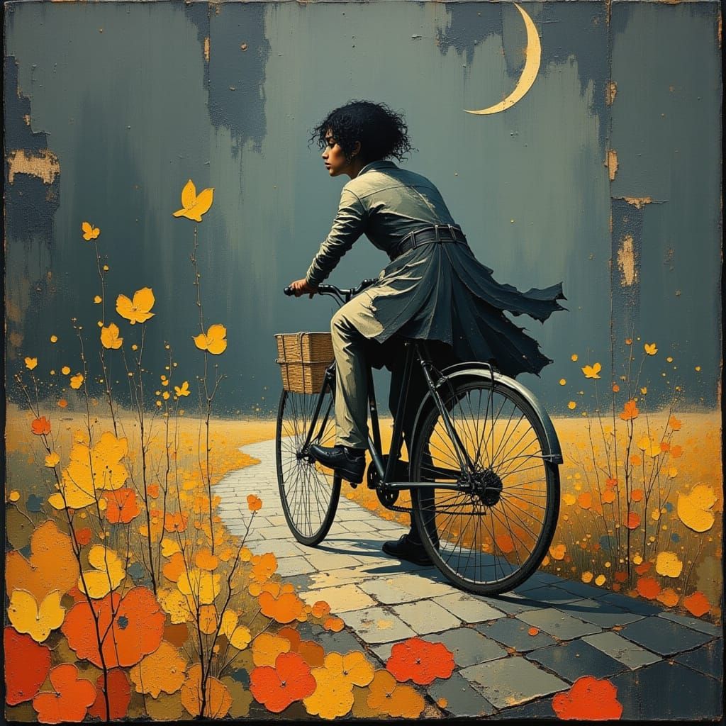 Life Balance Bicycle: An AI Interpretation