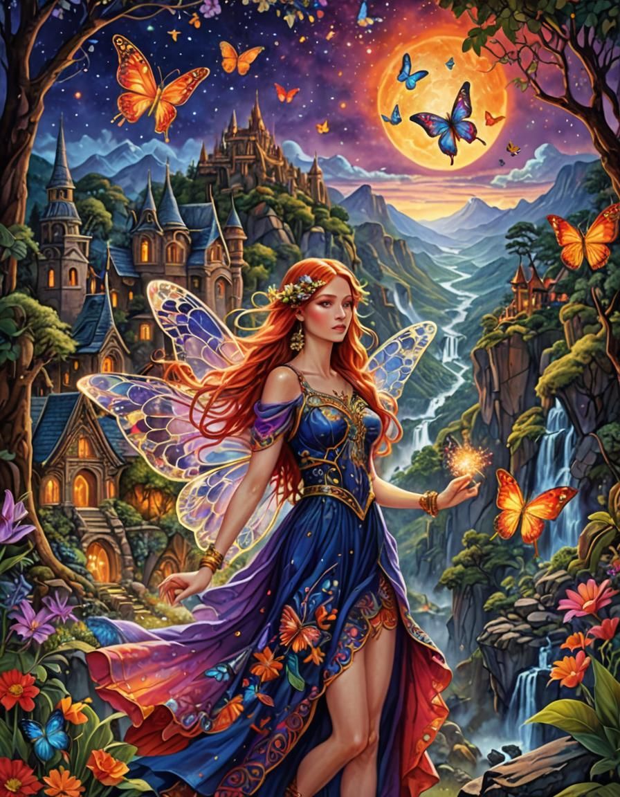 Luminous Fairy in Rackman-Style Ancient City