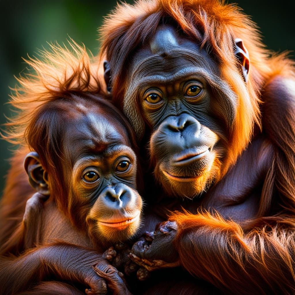 orangutan love