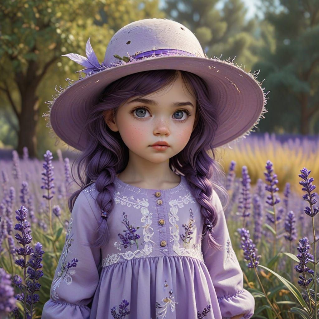 " ""  una adorable niña chibi realista en otoño, pecosa con dos trenzas en su largo cabello rubio blanco. Está sentada e...