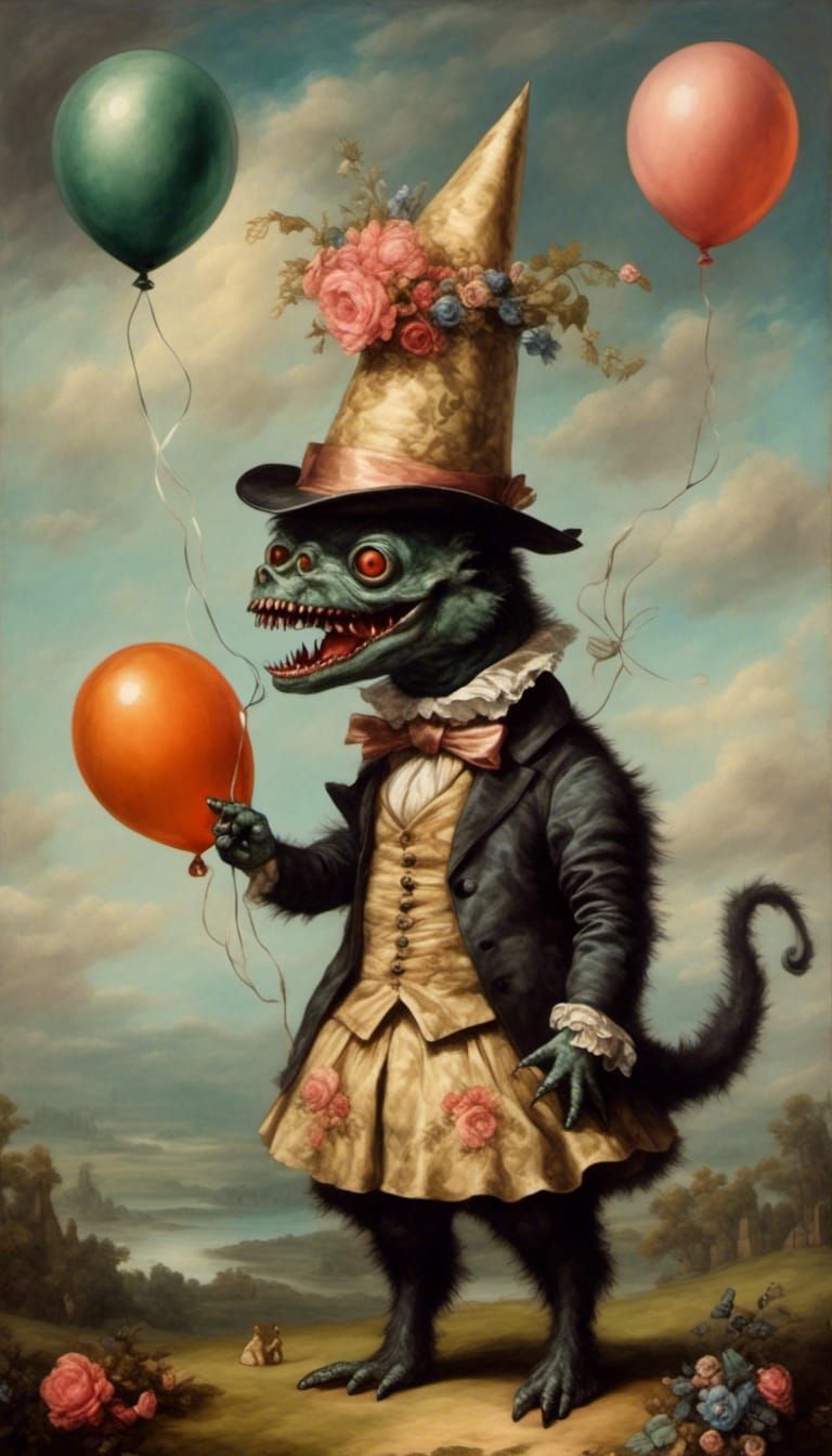 Party Monster <lora:CutieMon:1.0>