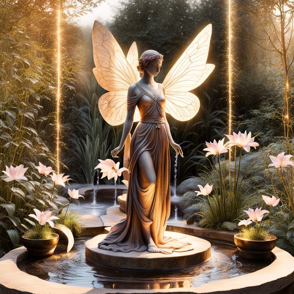 Whimsical Statue Series - Fountain of Youth