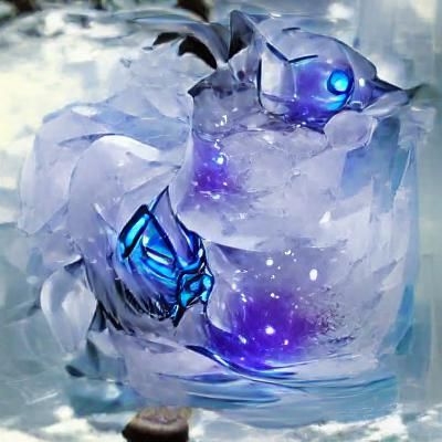 Anime Style Ice Potion: A Beautiful Creation