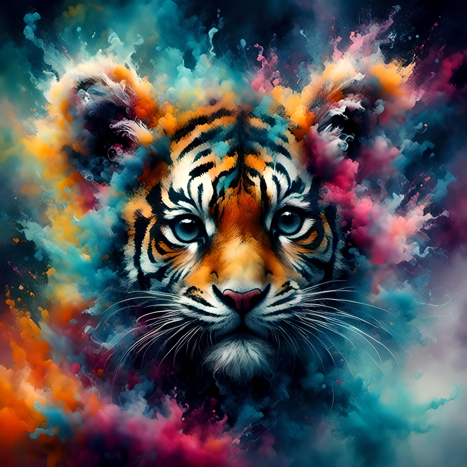 Colourful Tiger