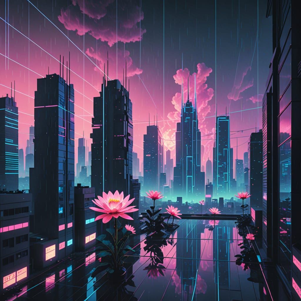 Vaporwave world