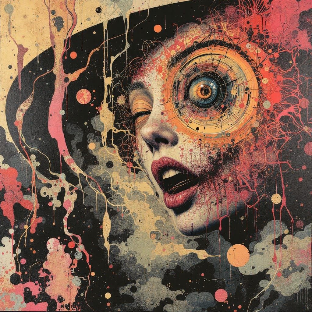 Bitter Escapism as Artistic Satire in Encaustic