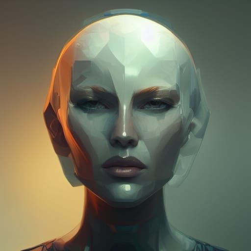 Detailed Portrait in Dynamic Lighting, Trending Art