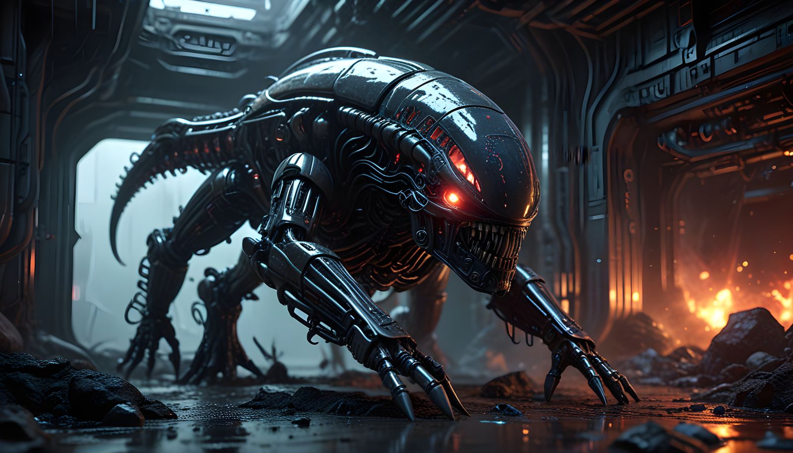 Surreal Sci-Fi War Machine Unleashes Cosmic Horror