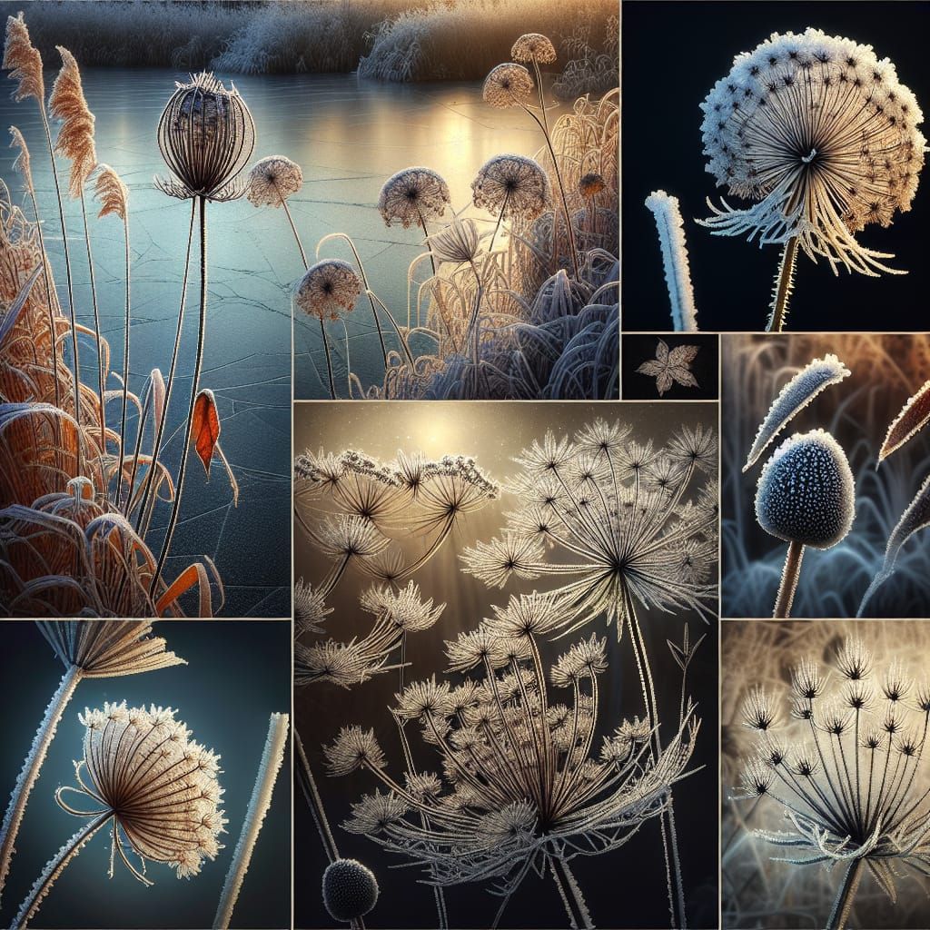 Winter's Delicate Beauty Captured in Ethereal Landscape