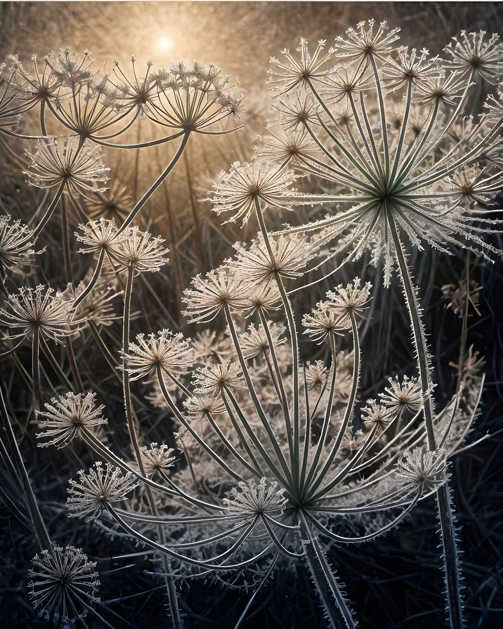 Winter's Delicate Beauty Captured in Ethereal Landscape
