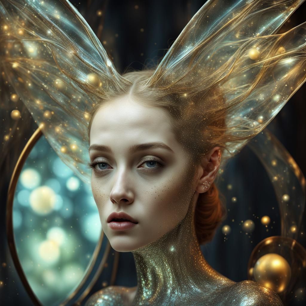 Surreal Alien People and Pets in a Dreamscape