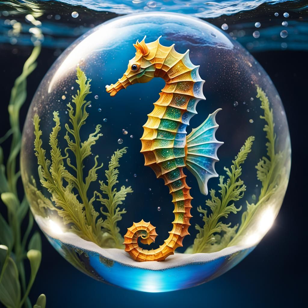 The fanta Horse Bubble