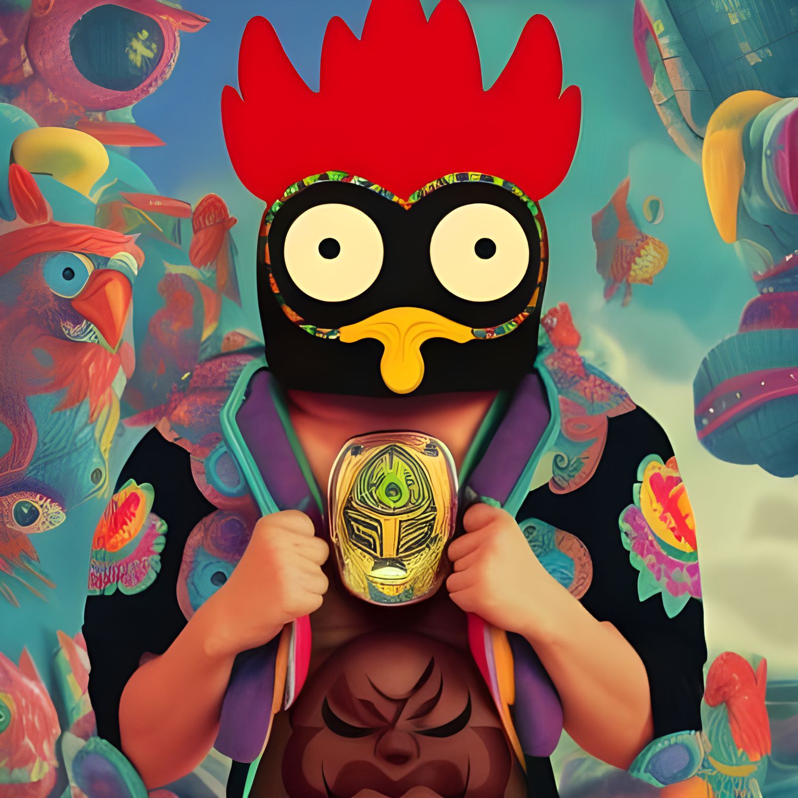 馃悡馃悡 El Gallo: El Campe贸n de la Lucha Libre 馃悡馃悡