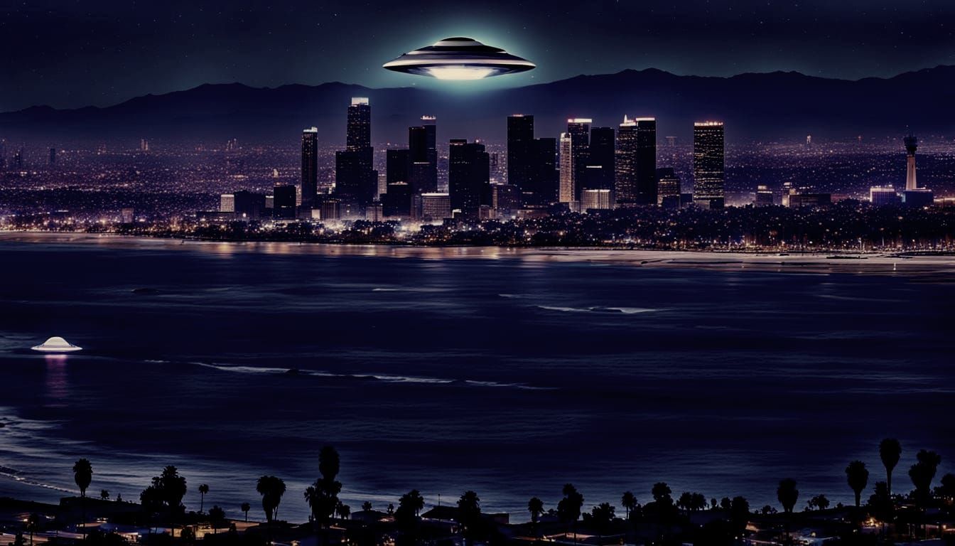 UFO Over Los Angeles: Galactic Federation Arrival