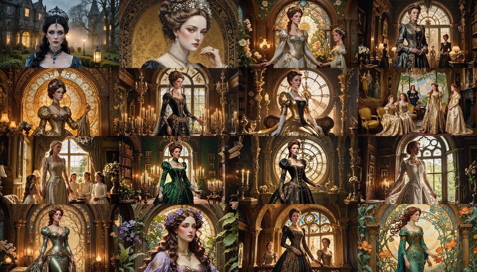 Transgender Gynoid Governess Comic Book Page