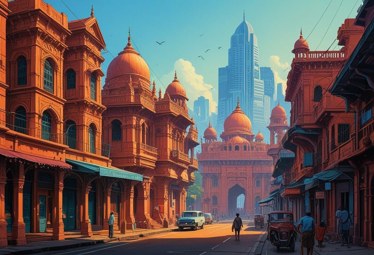 A tapestry of tradition and modern vibrance