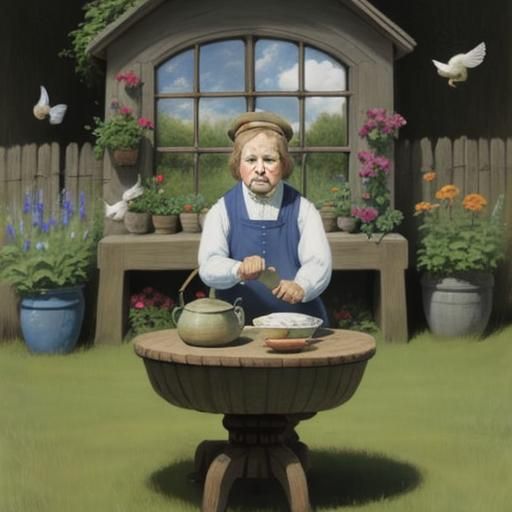 Beatrix Potter Inspired Image