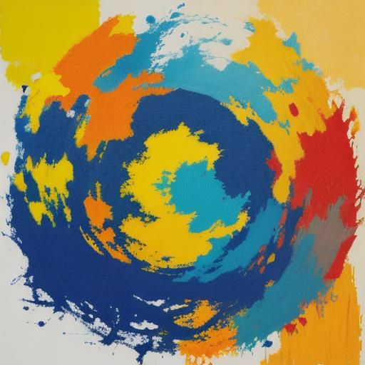 Abstract Art: Mental Health Walk in Amarillo, Texas