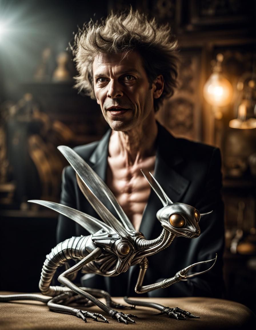 Exuberant Aliens in Couture Grunge: Photorealistic Dreamscap...