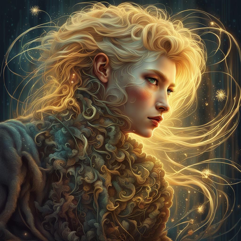 Anthropomorphic Colt on Thread Spool Digital Art