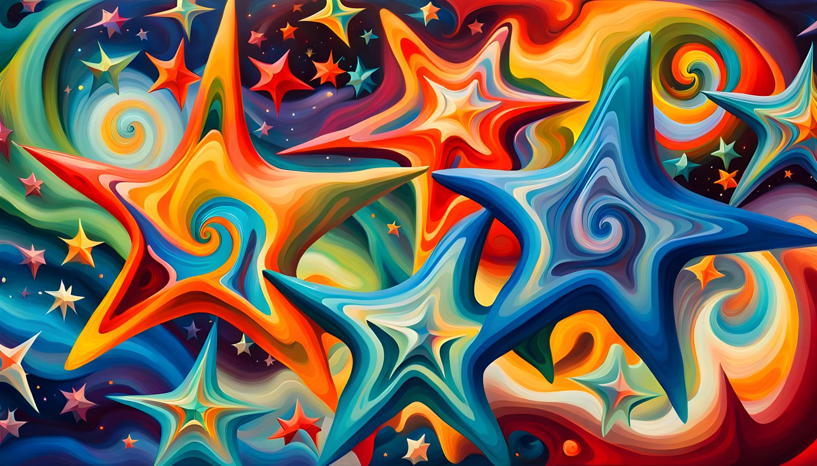 Celestial Stars Formed from Magnetic Maelstroms as Impasto P...