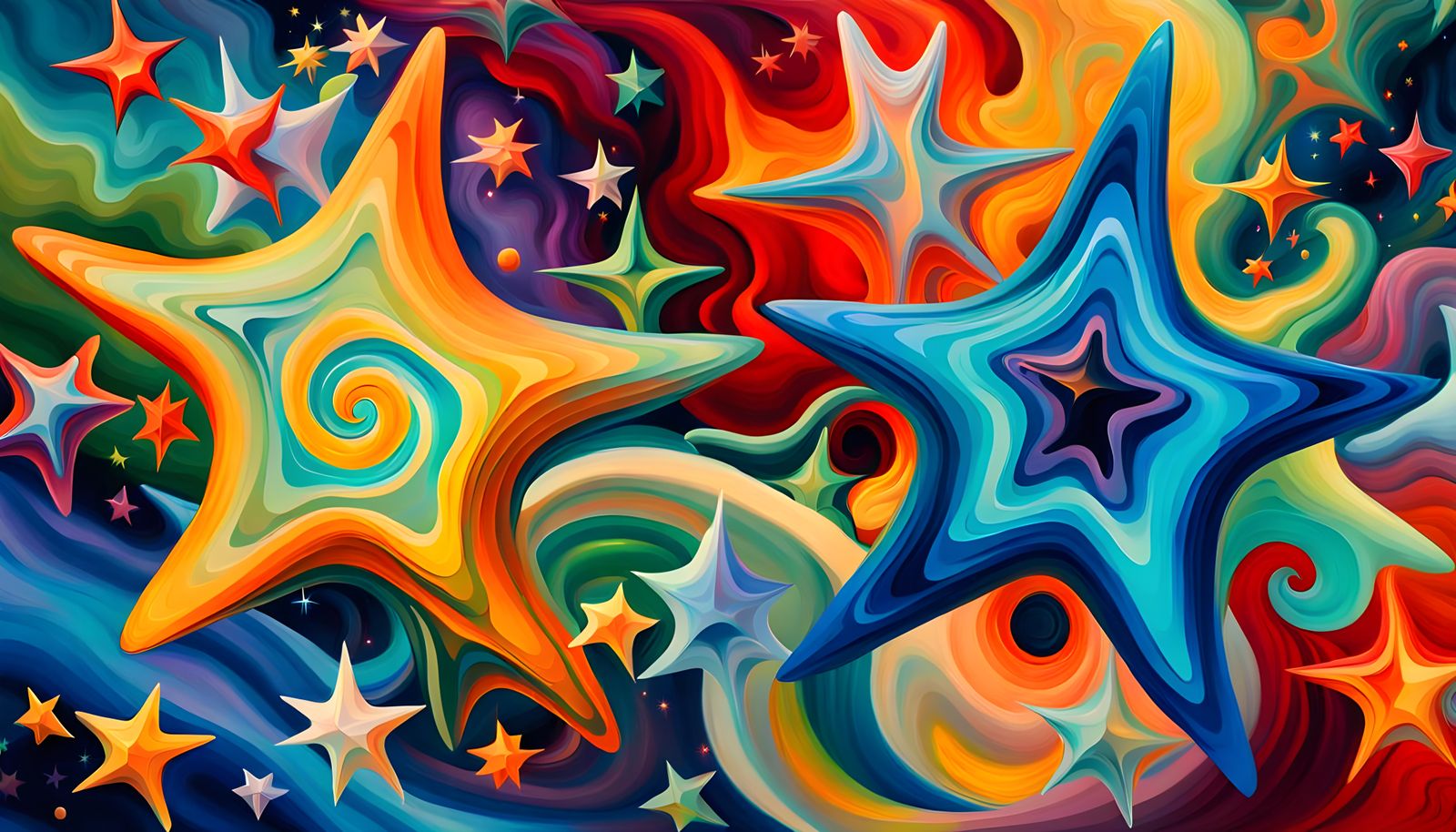 Celestial Stars Formed from Magnetic Maelstroms as Impasto P...