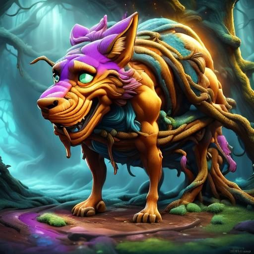 Mystical Forest Portal: Fantasy Concept Art