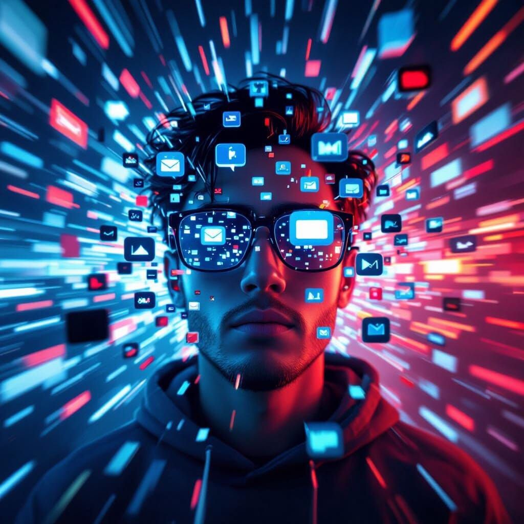 Overwhelmed by Swarming Digital Notifications