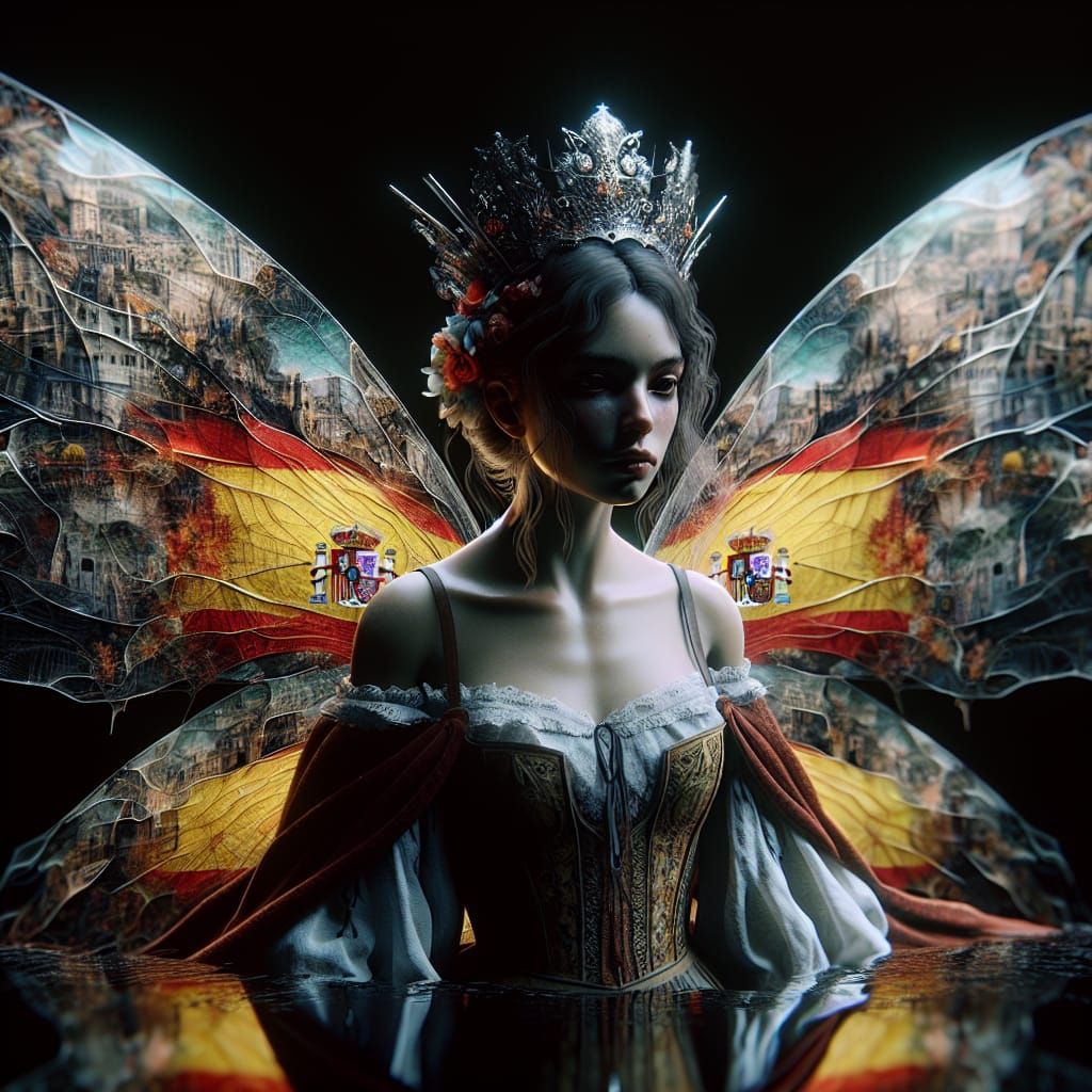 Spanish Fairy in Hyperrealistic 8k Detail