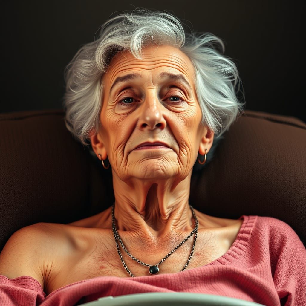 Elegant Mature Woman Performs with Confidence and Poise