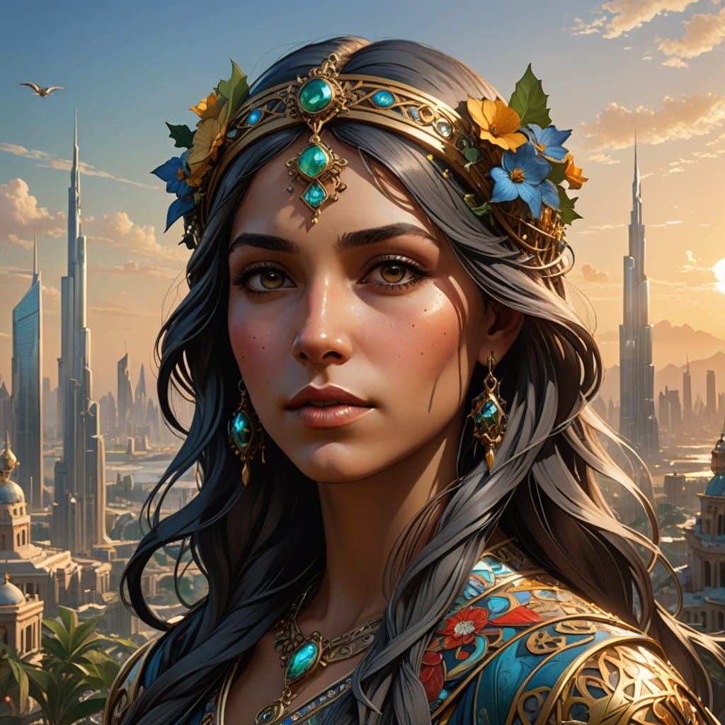 UAE Sustainability Plans Concept Art