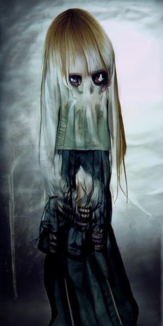 Terrifying Ghost Figure by Masahiro Ito