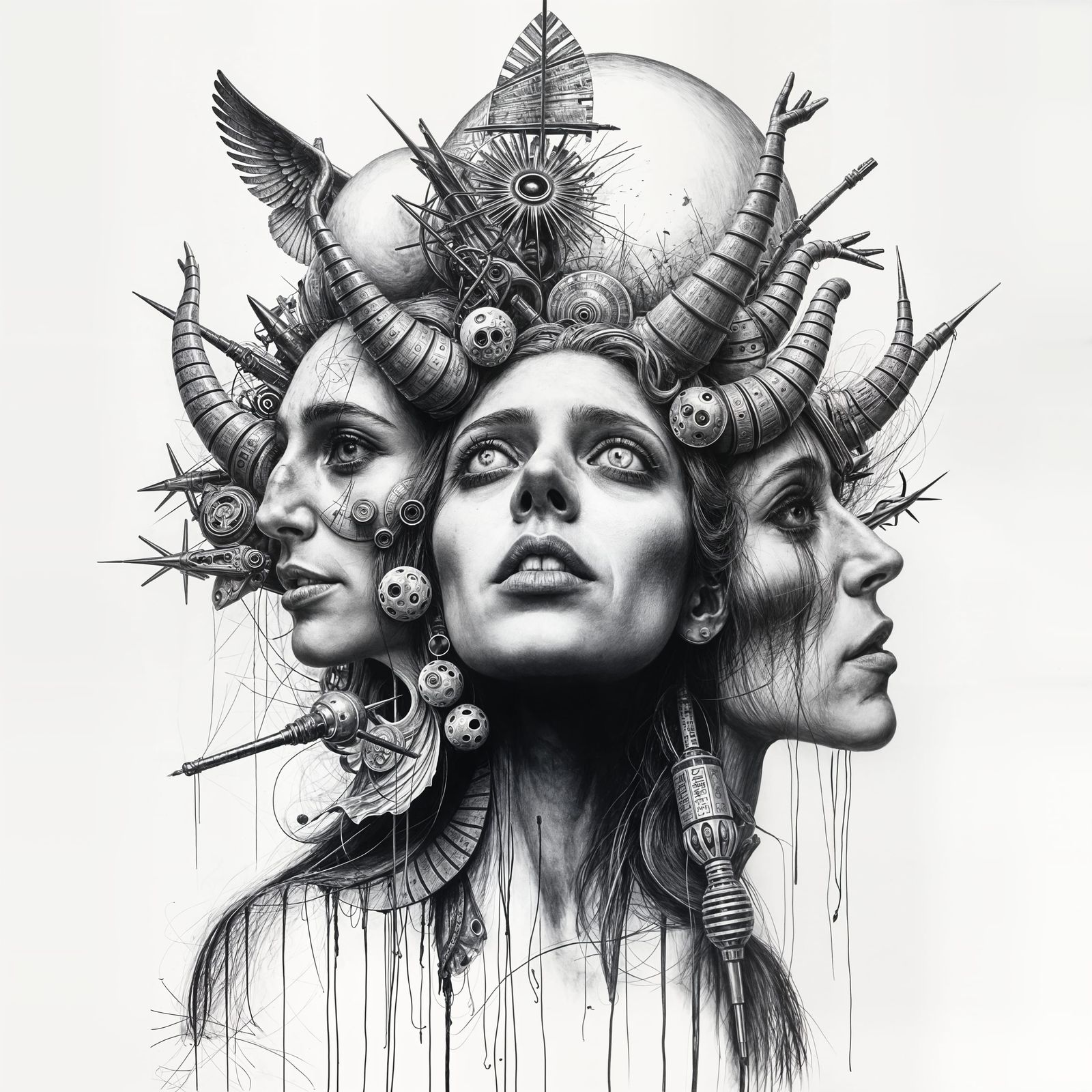 Surreal Underground Art Magazine Page