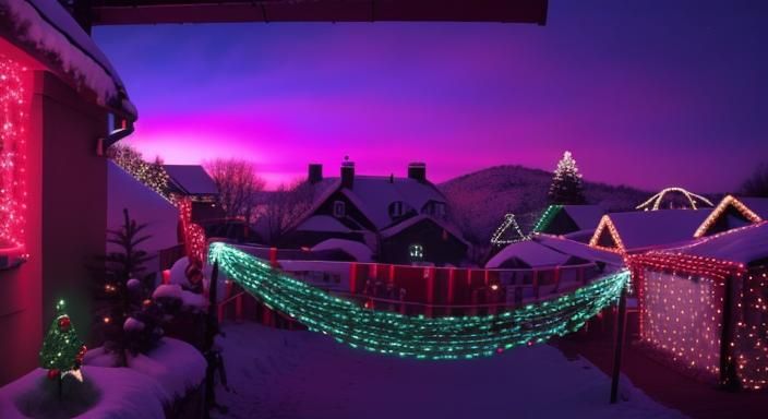 Festive Christmas Lights