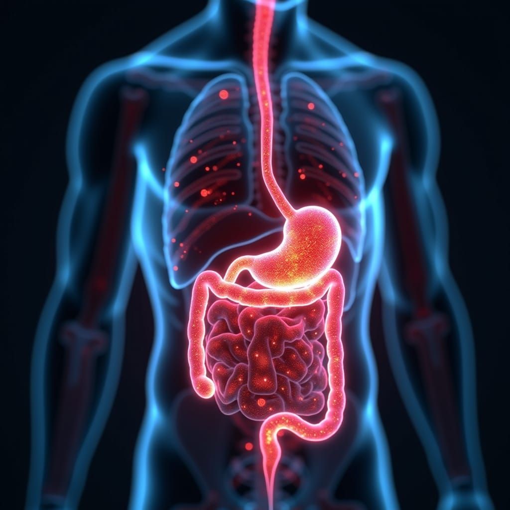 Medical Illustration Stomach