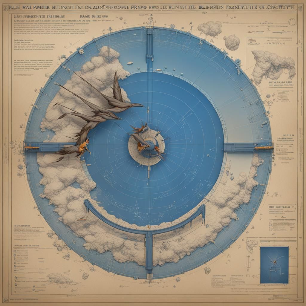 Wile E. Coyote's Blueprint Trap: Matte Painting