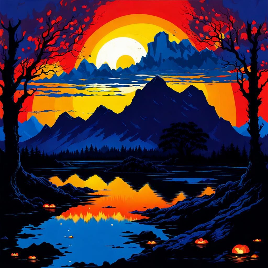 Surreal Music Dreams in Nostalgic Style