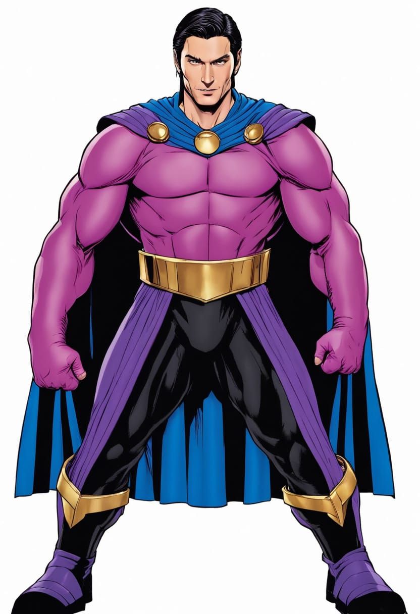 Despero as Ben Barnes in Hyperrealistic Armor