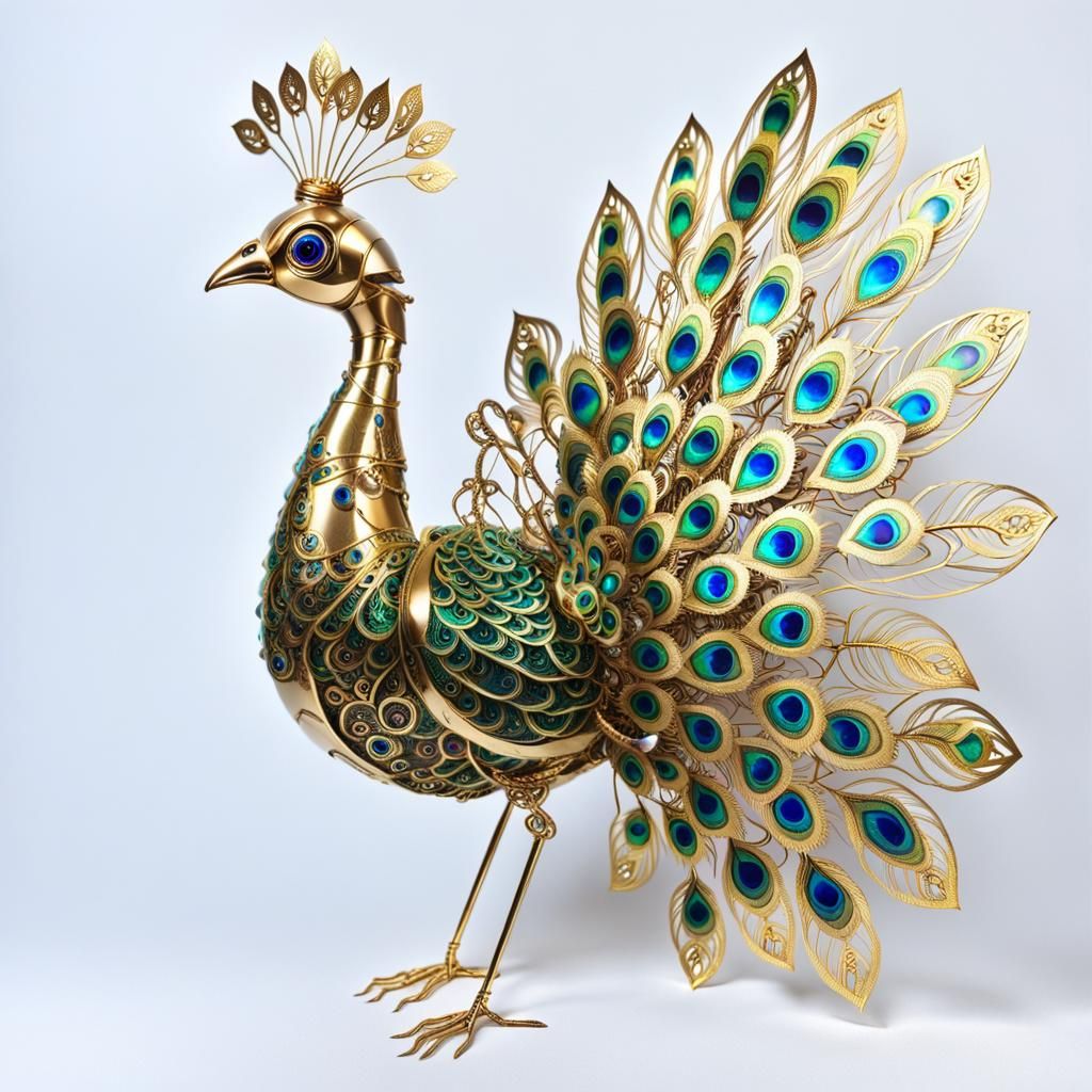 Gold Peacock