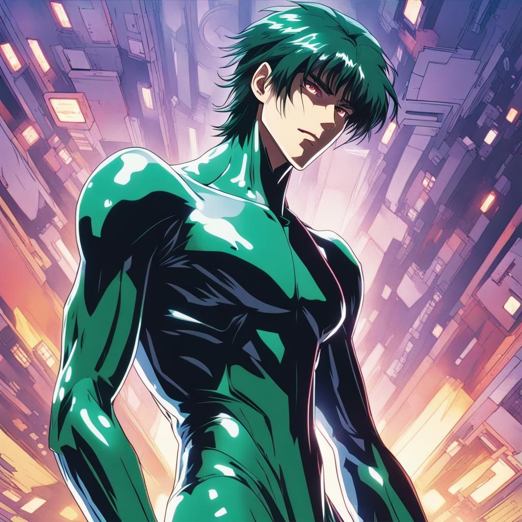 Mysterious Man in Plugsuit, Anime Key Visual