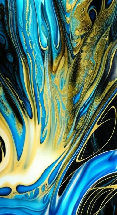 Fluid art