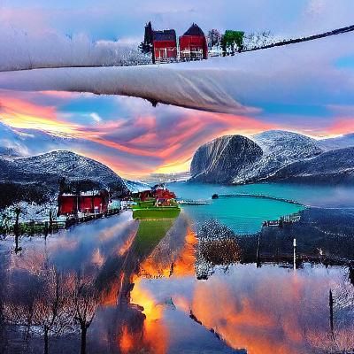 Norway's Majestic Fjords: A Stunning Vista