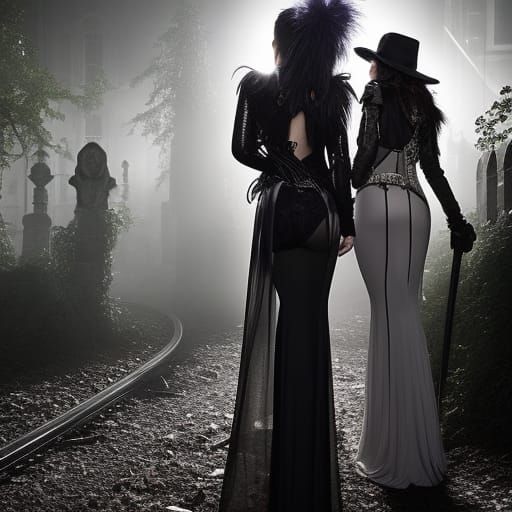 Unsettling Underground Scene in Photorealistic Style