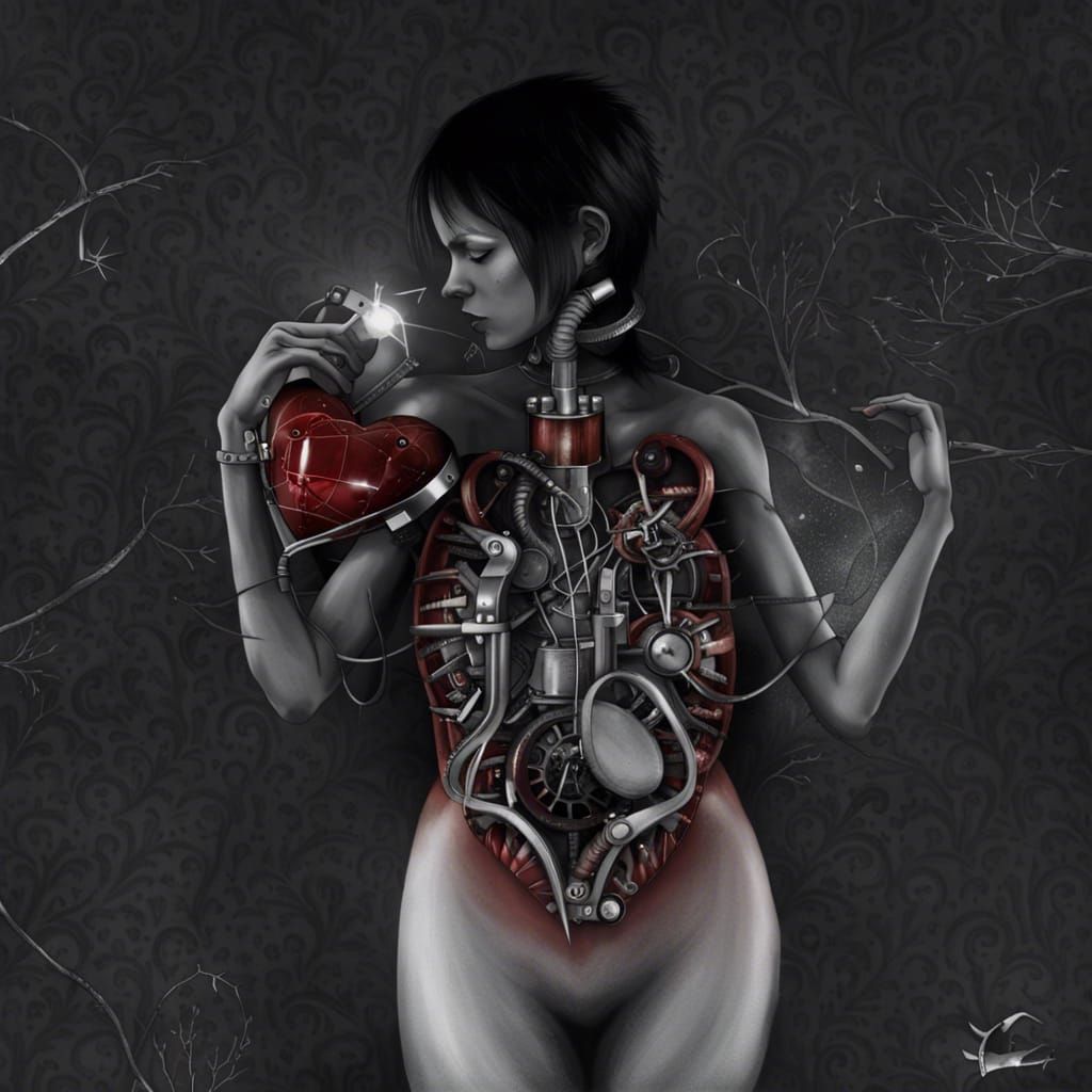 Mechanical Heart Fading Away