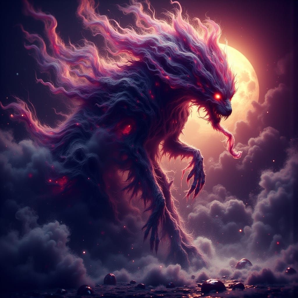 Mystical World Summoning: Dark Fantasy Concept Art