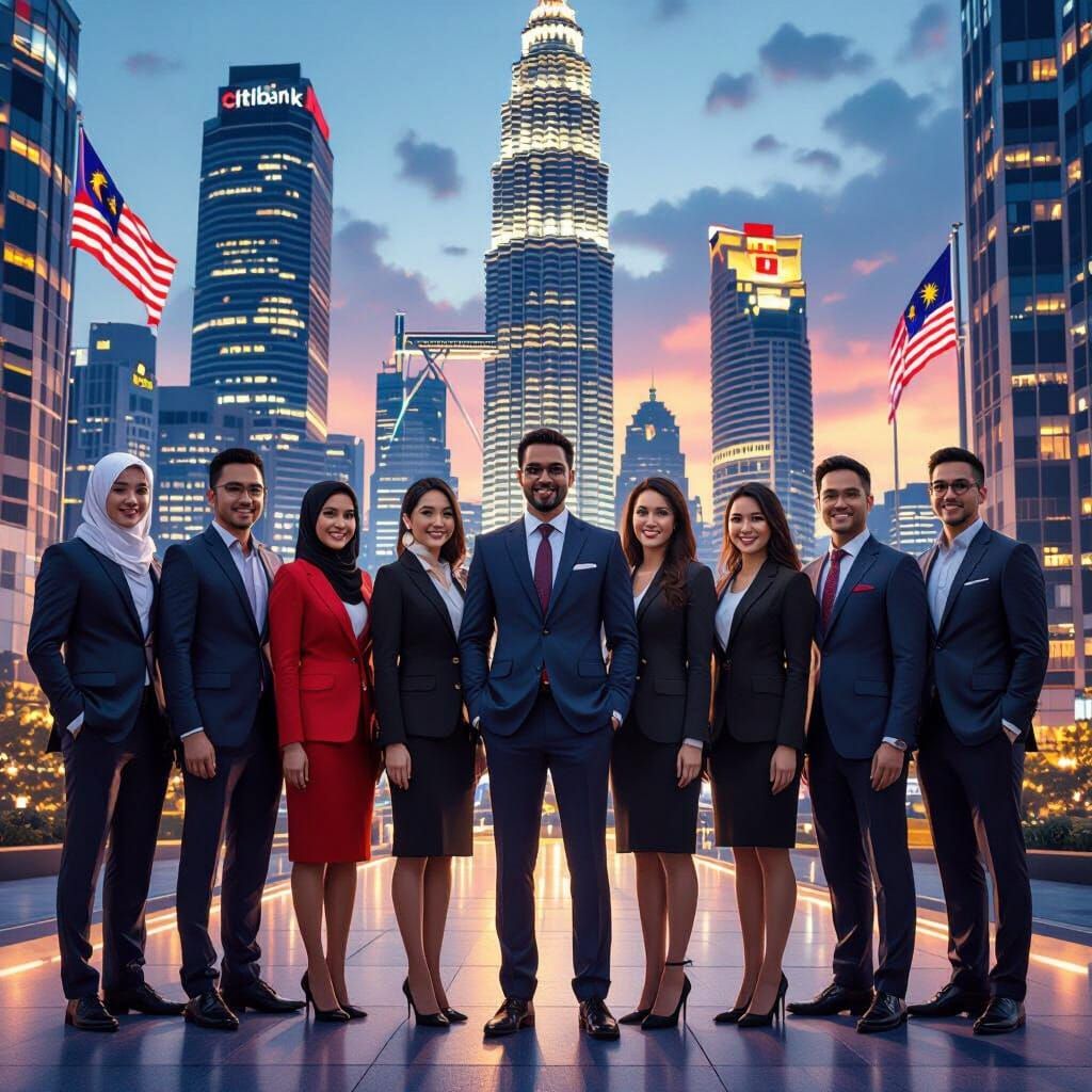Diverse Team at Menara Citibank: Inclusive Innovation